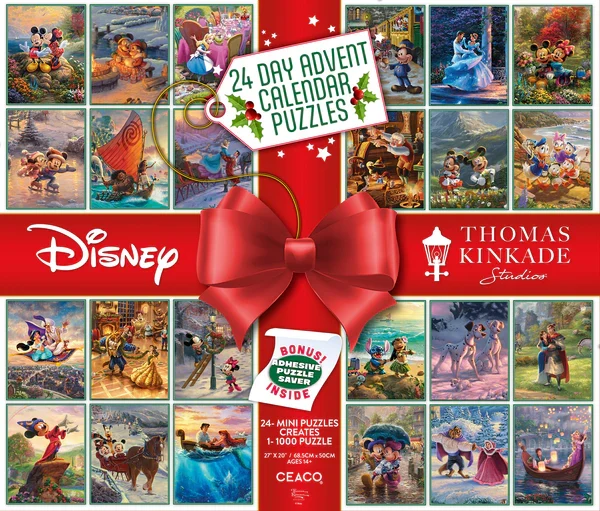 Advent Calendar - Thomas Kinkade Disney 24 Day Countdown