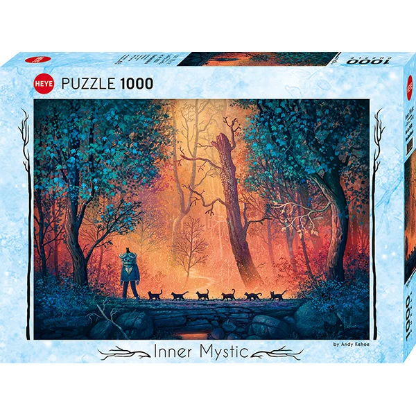 PFG Inner Mystic - Woodland March, Andy Kehoe (1000pcs) (Usage/Used - PUZZLES FOR GOOD)