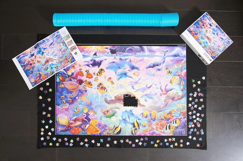 Jumbo Roll-Up Puzzle Mat (up to 2000pcs)