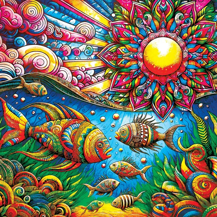 Kaleidoscope - Under The Sea, Peggy Collins (1000pcs)