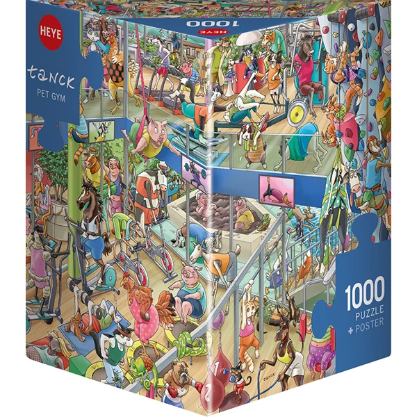 Pet Gym, Tanck (Triangular Box) (1000pcs)