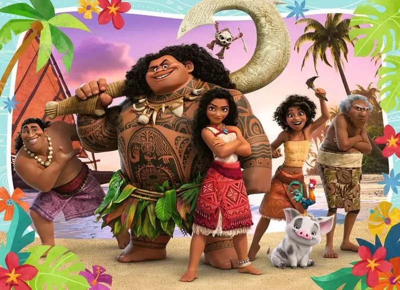 Ravensburger Disney Moana 2 - Bumper Puzzle Pack (4 x 100pcs)