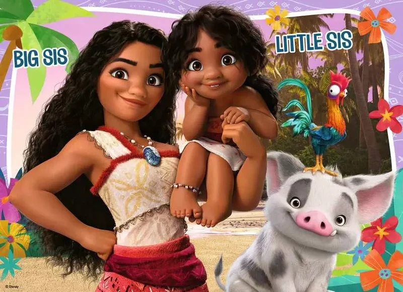 Ravensburger Disney Moana 2 - Bumper Puzzle Pack (4 x 100pcs)