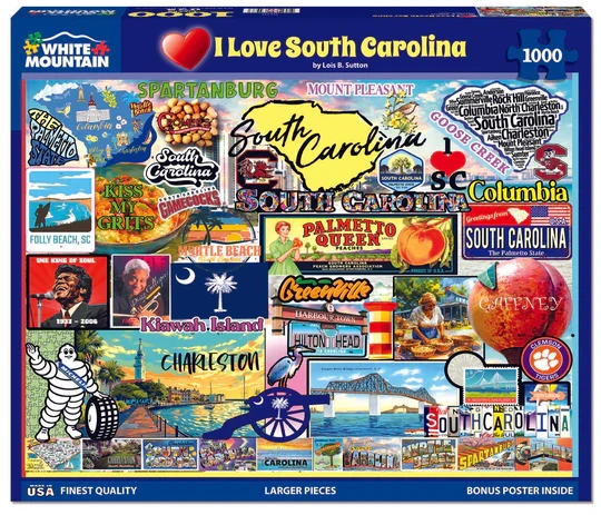 I Love South Carolina, Lois B Sutton