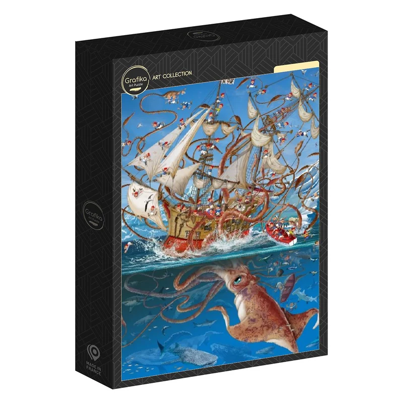 PFG - Kraken, Francois Ruyer (1000pcs)(Usagé/Used - PUZZLES FOR GOOD)