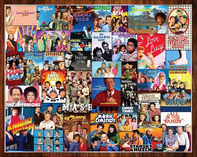 PFG What's on TV? (1000pcs) (Usage/Used - PUZZLES FOR GOOD)
