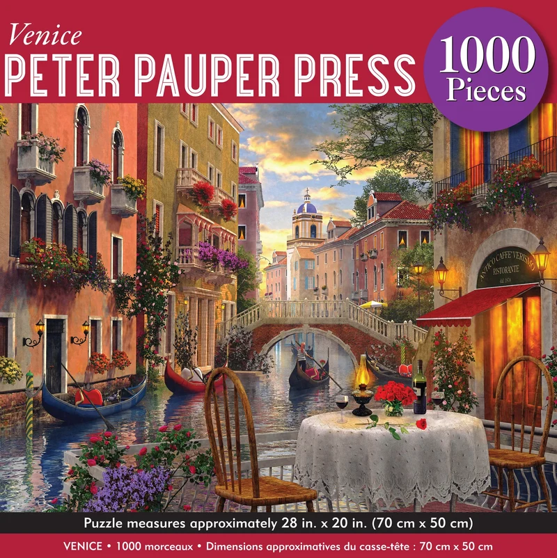 PFG Venice, Dominic Davison (1000pcs) (Usage/Used - PUZZLES FOR GOOD)