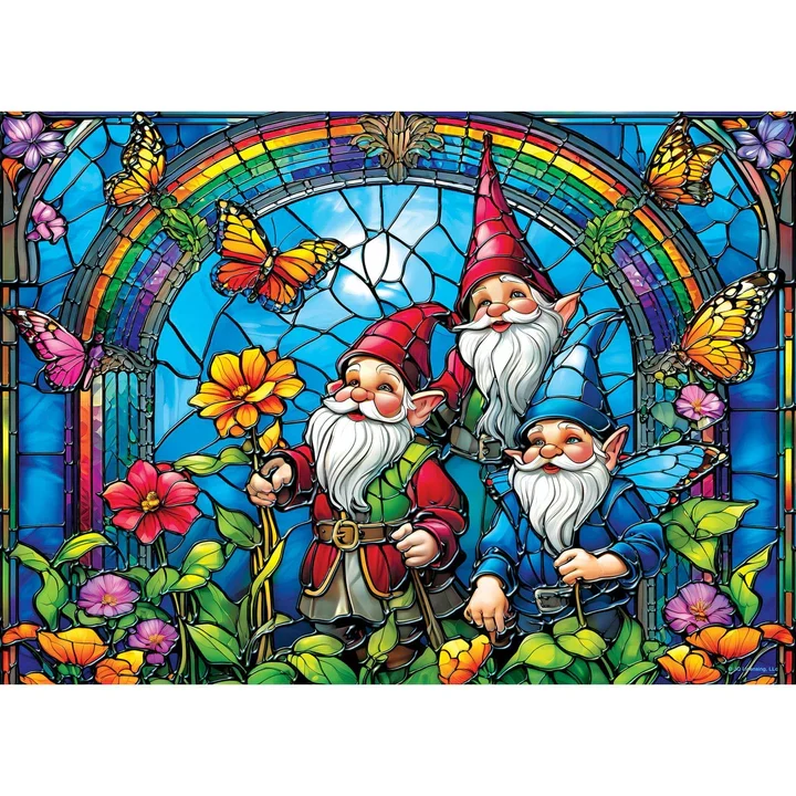 Stained Glass - Gnomish Delight (1000pcs)