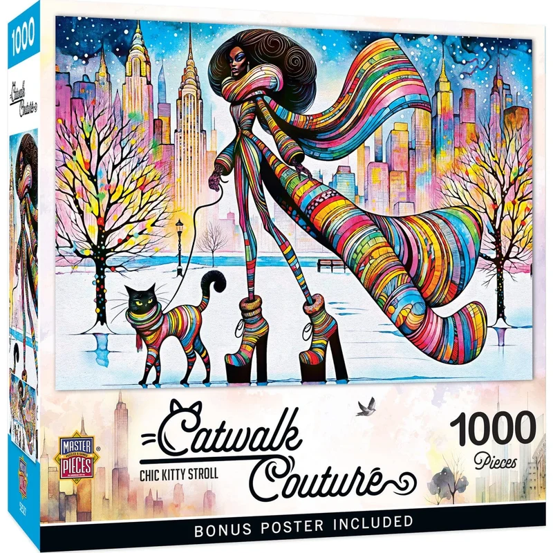 Catwalk Couture - Chic Kitty Stroll, Peggy Collins (1000pcs)