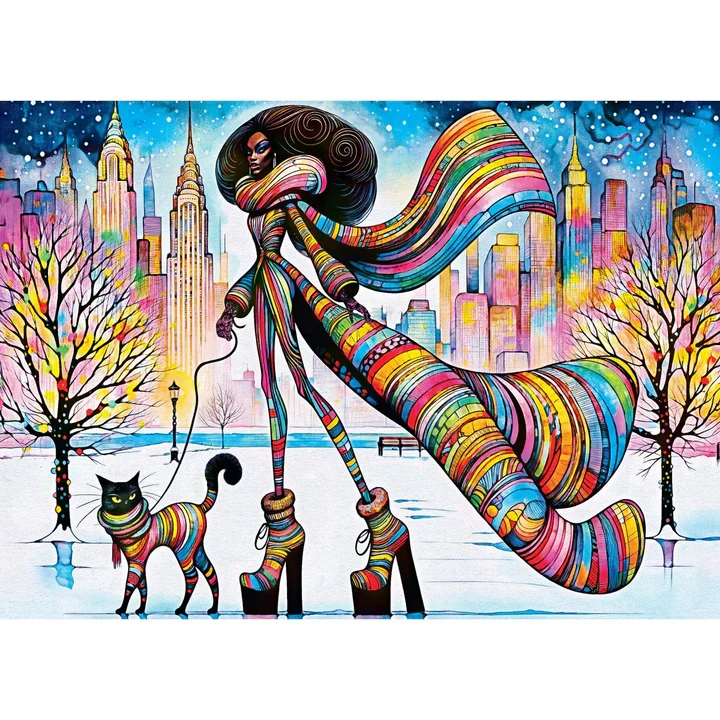Catwalk Couture - Chic Kitty Stroll, Peggy Collins (1000pcs)