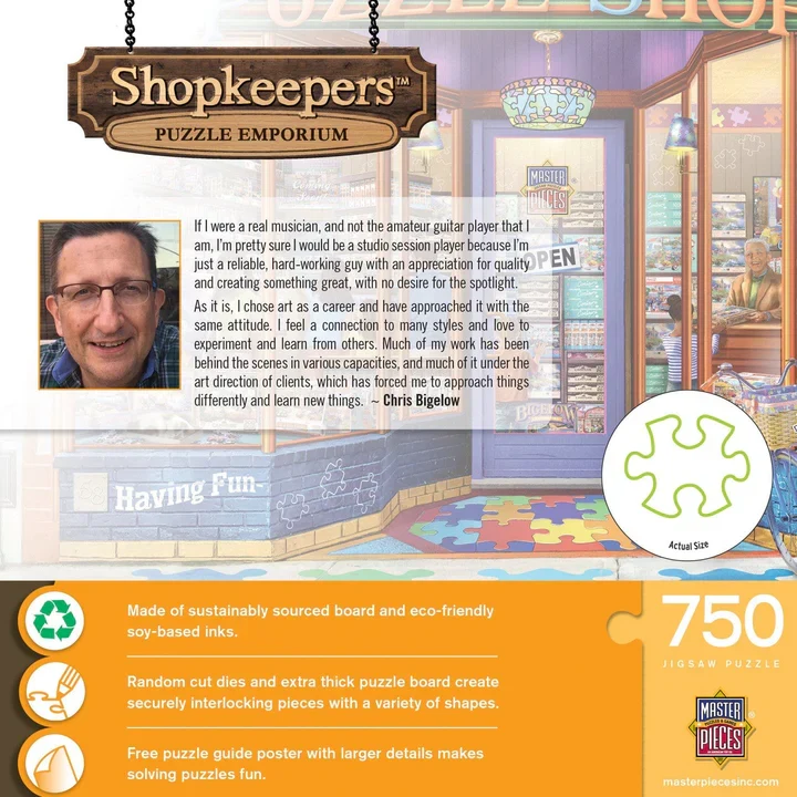 Shopkeepers - Puzzle Emporium, Bigelow (750pcs)