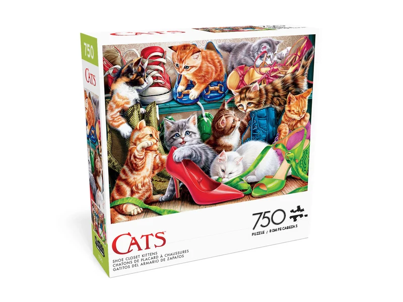 Cats - Shoe Closet Kittens (750pcs)