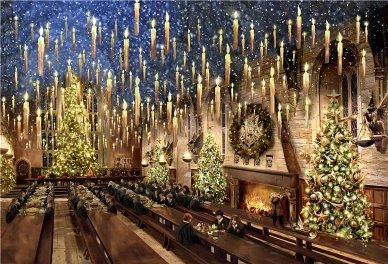 Harry Potter - The Great Hall, Thomas Kinkade - Noir Silver Select Collectable Edition (1000pcs)