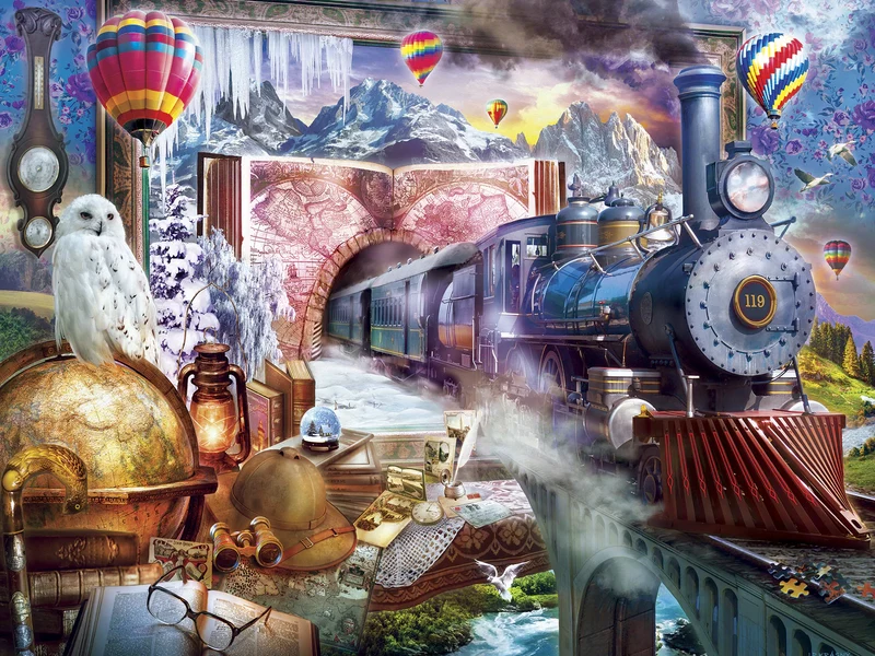 PFG Magical Journey, Jan Patrick (300pcs) (Usage/Used - PUZZLES FOR GOOD)