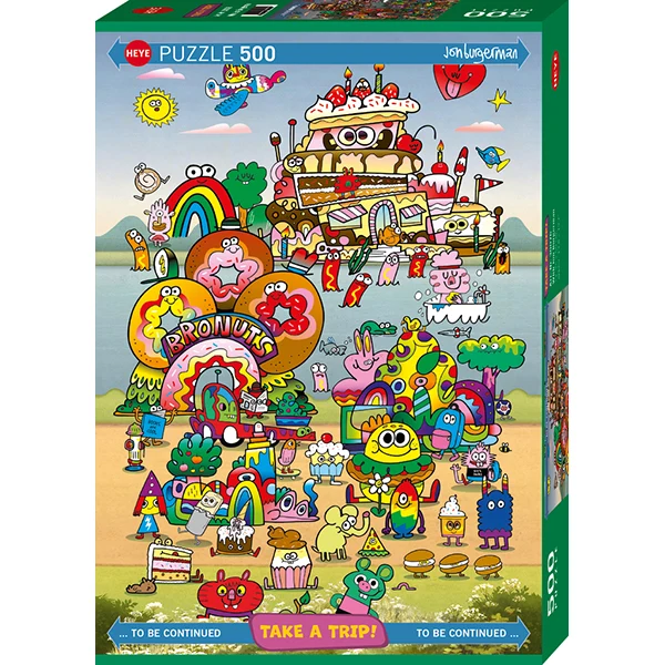 Take a Trip! with Jon Burgerman (500pcs)