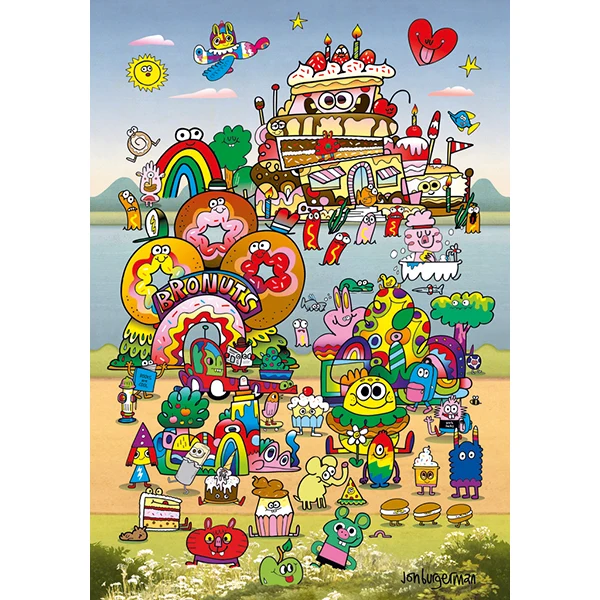 Take a Trip! with Jon Burgerman (500pcs)