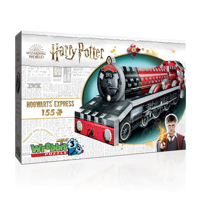 PFG MINI Hogwarts Express - Harry Potter (3D Puzzle) (155pcs) (Usage/Used - PUZZLES FOR GOOD)
