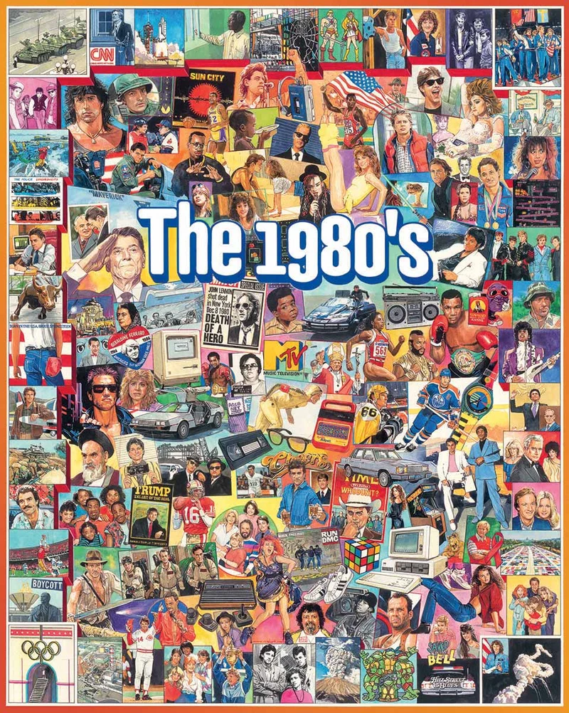 PFG The Eighties (The 1980's), James Mellett (Usage/Used - PUZZLES FOR GOOD)