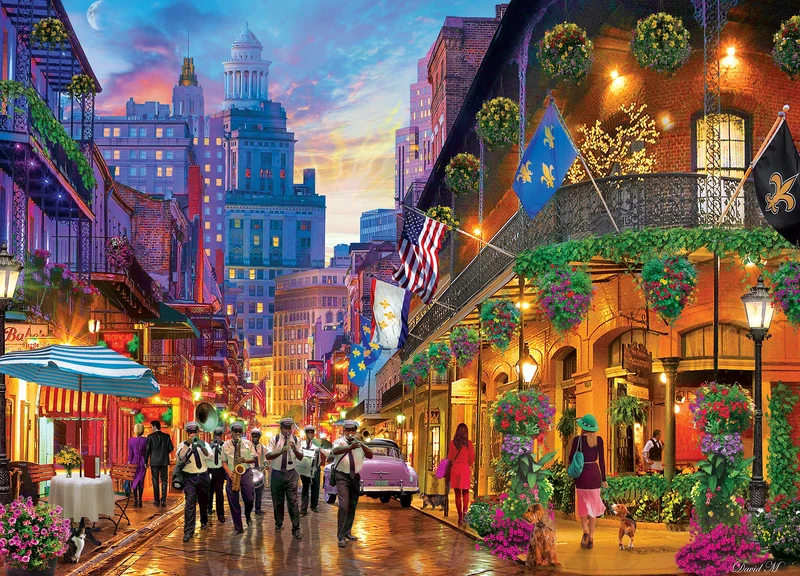 PFG Colorscapes - New Orleans Style (Usage/Used - PUZZLES FOR GOOD)
