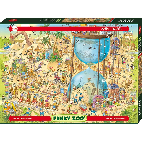 Funky Zoo: Desert Habitat, Marino Degano (1000pcs)