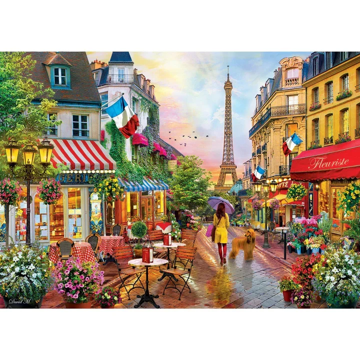 Travel Diary - Parisian Charm, David Maclean (500pcs)