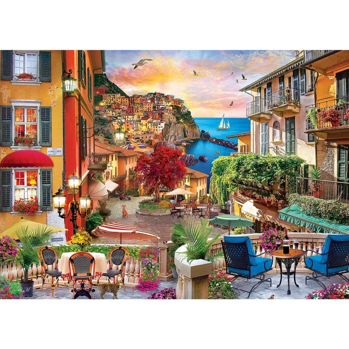 Travel Diary - Italian Afternoon, David Maclean (500pcs)