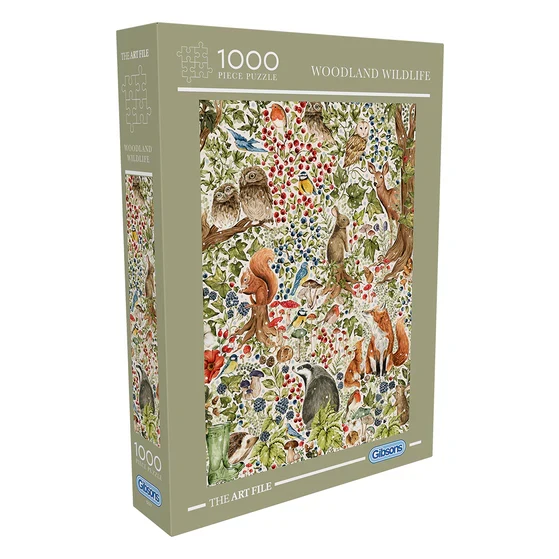 The Art File - Woodland Wildlife (1000pcs)