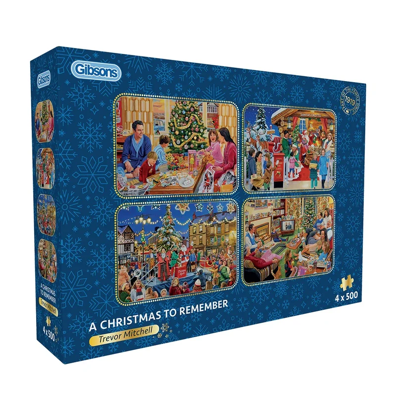 A Christmas to Remember, Trevor Mitchell (4 x 500pcs)