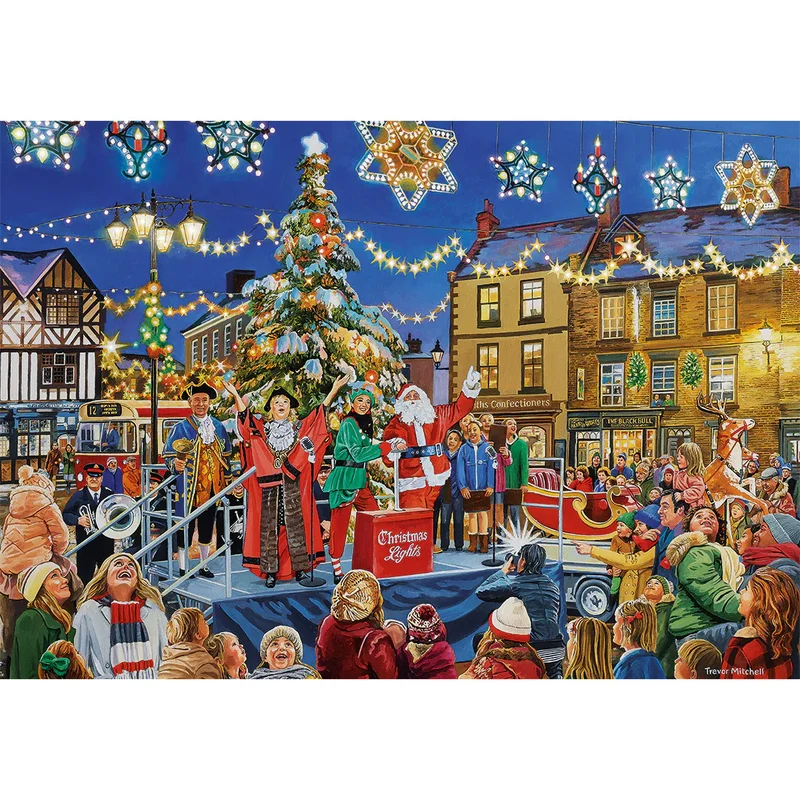 A Christmas to Remember, Trevor Mitchell (4 x 500pcs)
