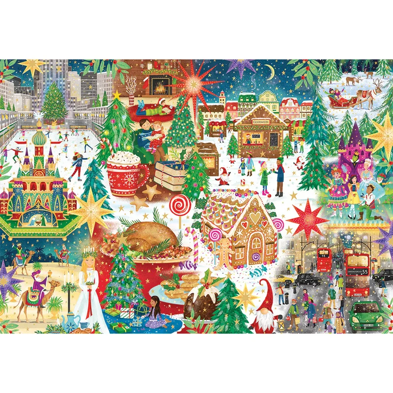 Christmas Around the World - Gold Edition (500pcs)