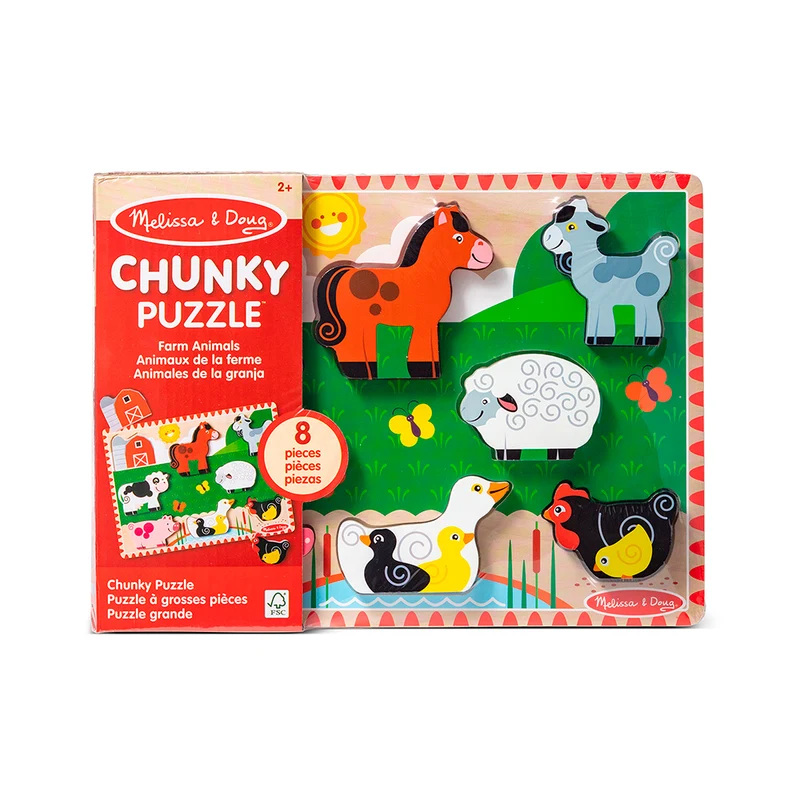 Melissa & Doug Farm - Chunky Puzzle
