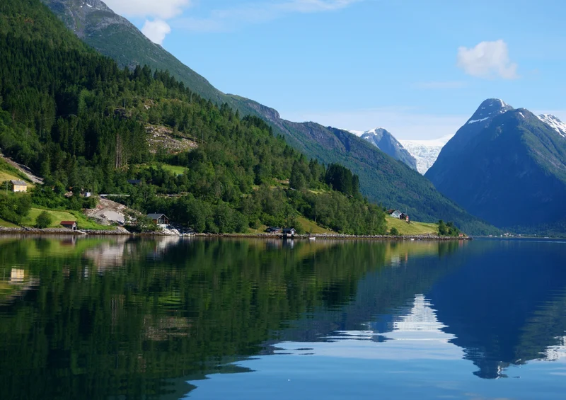 74291 Natur - Bergsee Puzzle