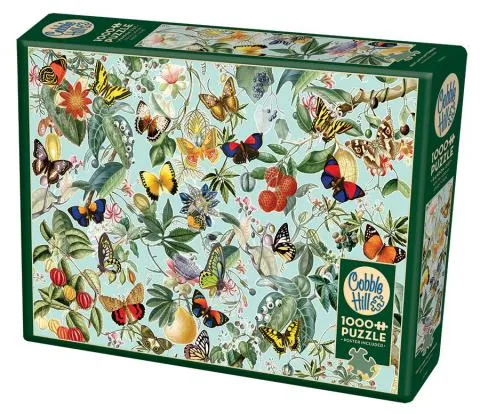 PFG Fruit and Flutterbies, Barbara Behr (Usage/Used - PUZZLES FOR GOOD)