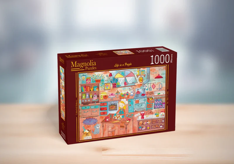 PFG Colorful Bakery (1000pcs) (Usage/Used - PUZZLES FOR GOOD)