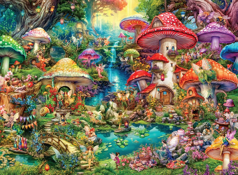 DMG Merry Mushroom Village Picnic, Aimee Stewart (DAMAGED BOX)