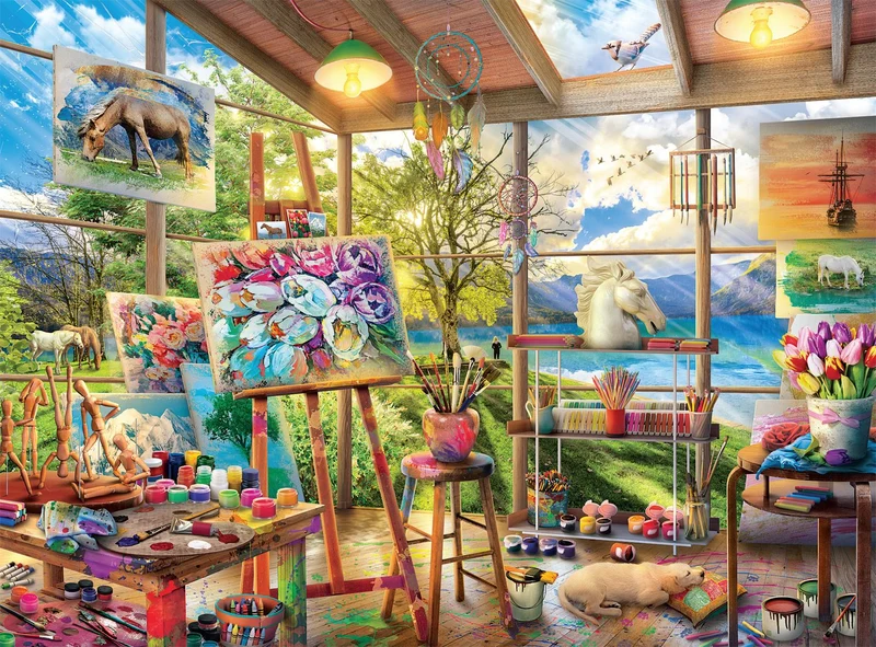 PFG Signature Collection: The Artist's Room (Usage/Used - PUZZLES FOR GOOD)
