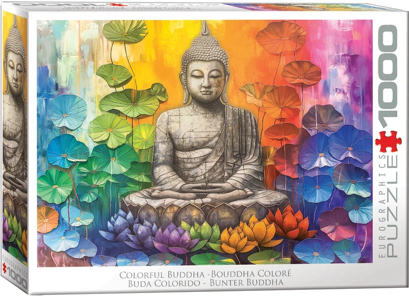 PFG Colorful Buddha (1000pcs) (Usage/Used - PUZZLES FOR GOOD)
