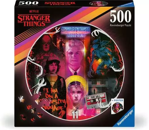 Ravensburger Netflix - Stranger Things (500pcs) (ROUND)