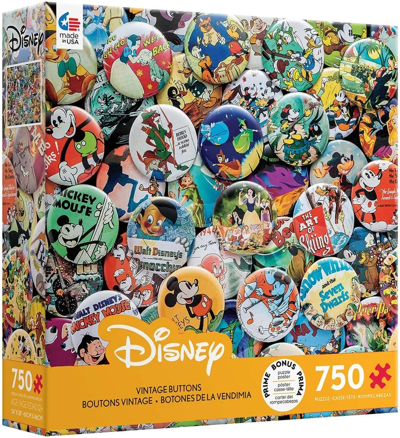 Disney Collection - Vintage Buttons