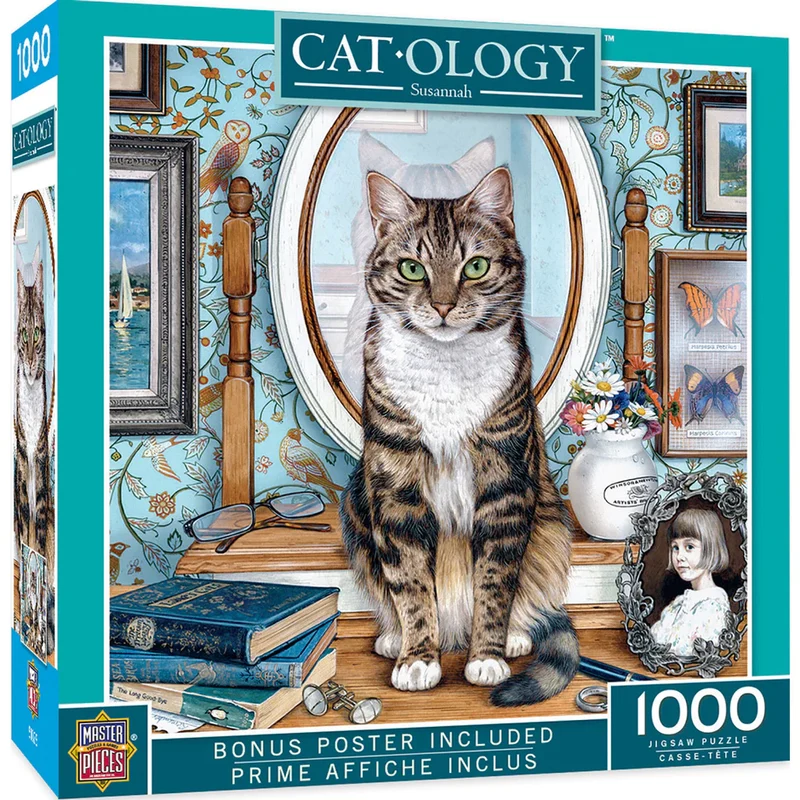 PFG Cat-ology - Susannah, Geoffrey Tristram (1000pcs) (Usage/Used - PUZZLES FOR GOOD)
