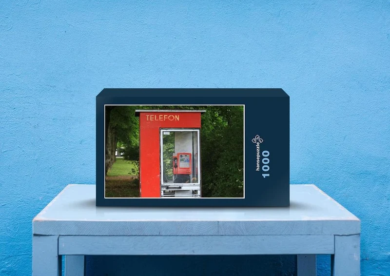72445 Hintergründe - Rote Telefonzelle Puzzle