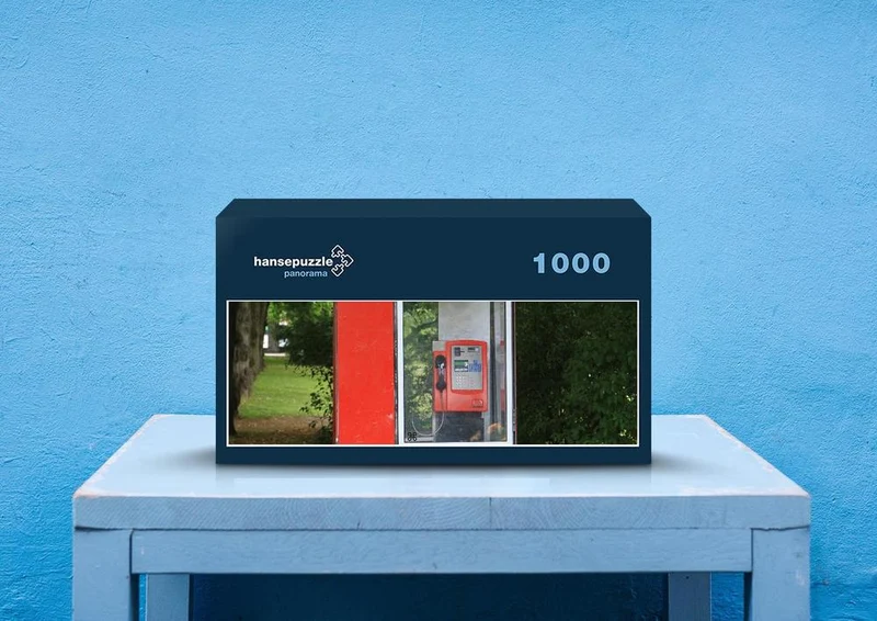 72445 Hintergründe - Rote Telefonzelle Puzzle