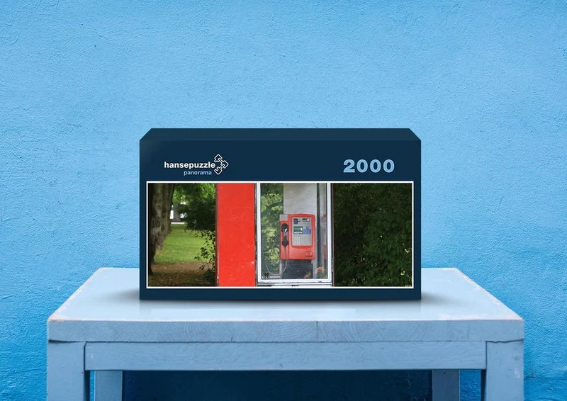 72445 Hintergründe - Rote Telefonzelle Puzzle