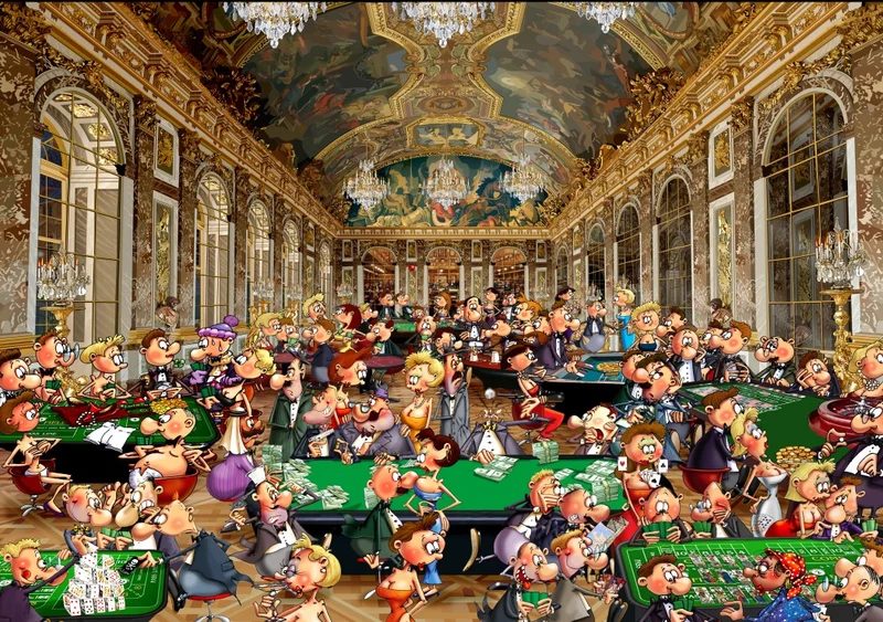 PFG Casino, Francois Ruyer (1500pcs) (Usage/Used - PUZZLES FOR GOOD)