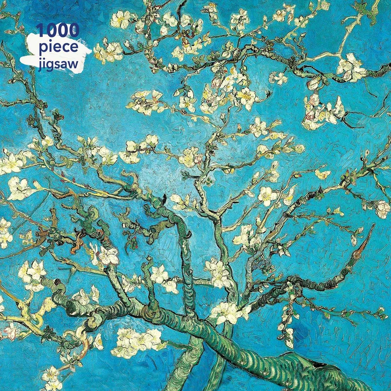 PFG Almond Blossom, Van Gogh (1000pcs) (Usage/Used - PUZZLES FOR GOOD)