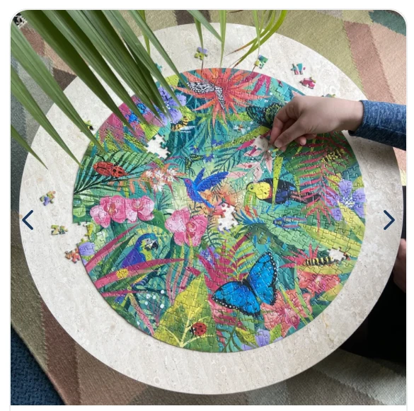 PFG Tropical, Claire McElfatrick (500pcs) (ROUND) (Usage/Used - PUZZLES FOR GOOD)