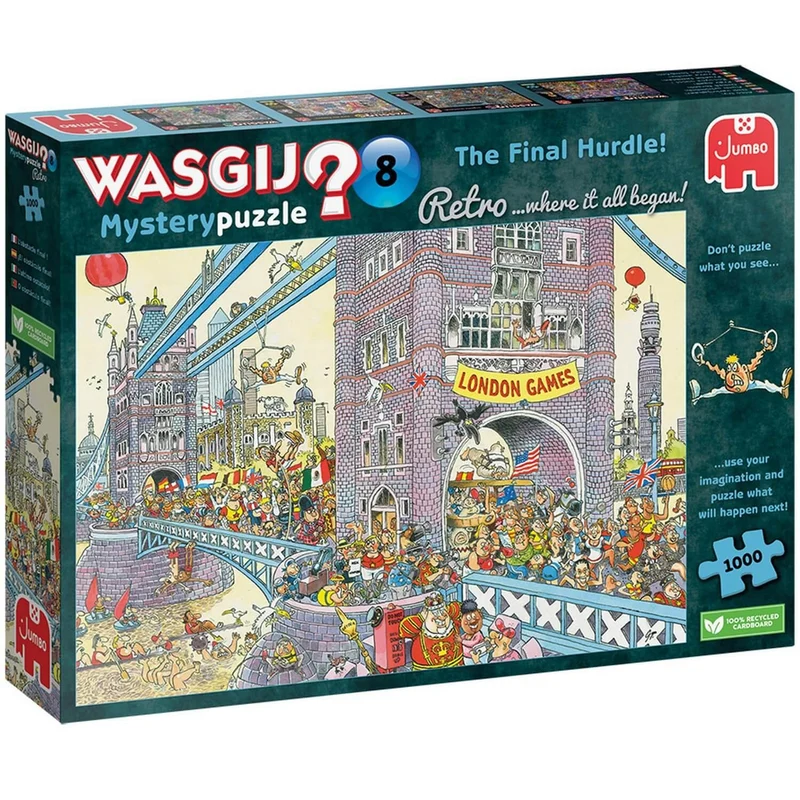 PFG Wasgij Mystery #8, The Final Hurdle (Usage/Used - PUZZLES FOR GOOD)