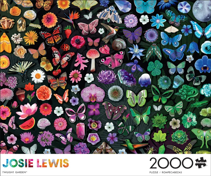 PFG Twilight Garden, Josie Lewis (2000pcs) (Usage/Usage - PUZZLES FOR GOOD)