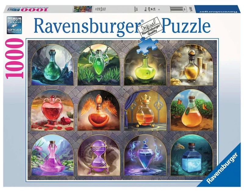 PFG Ravensburger Magical Potions, Nathaneal Mortensen (1000pcs) (Usage/Used - PUZZLES FOR GOOD)