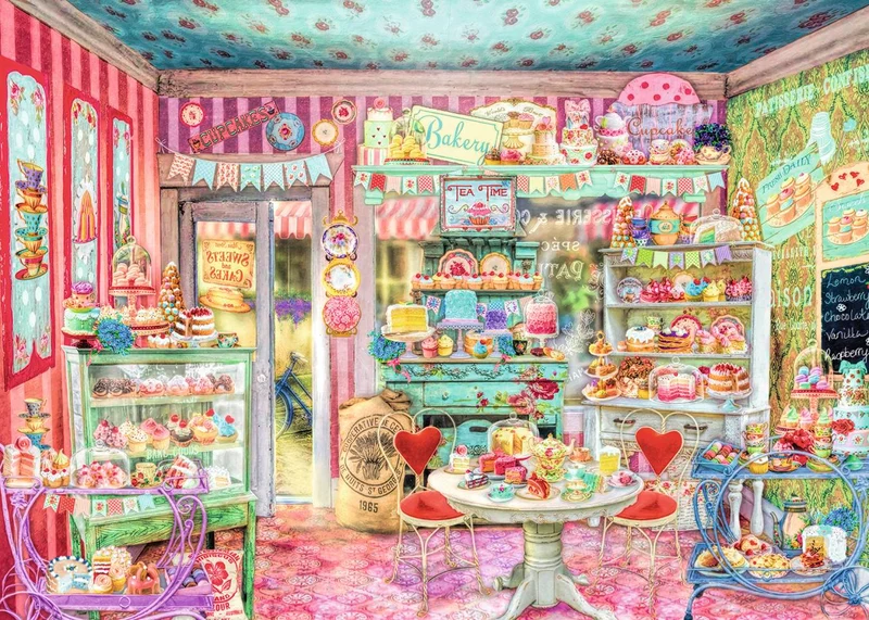 PFG Ravensburger The Candy Shop (1000pcs) (Usage/Used - PUZZLES FOR GOOD)